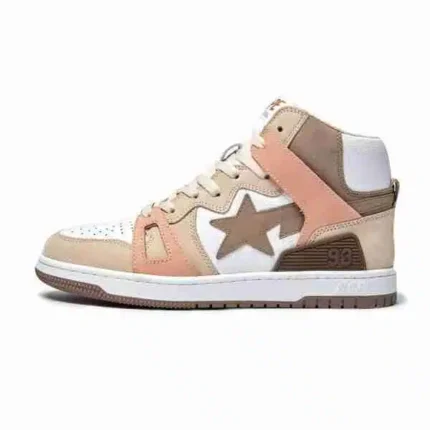 Bape Sta 93 Hi Brown Shoes