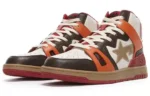 Bape Sta 93 Hi Brown Shoes
