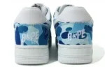 Bape Sta ABC Camo 20th Anniversary Blue Shoes