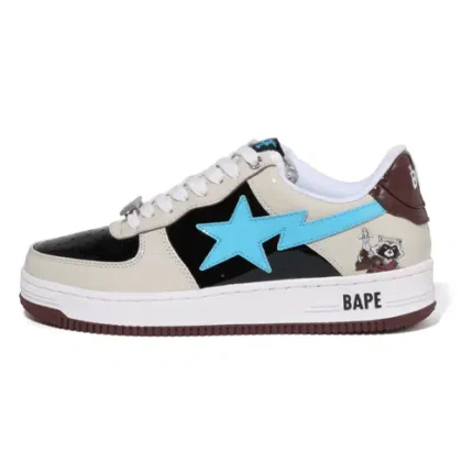 Bapesta X Marvel Rocket Raccoon Shoes