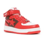 Bape Sta Hi M2 Red Shoes