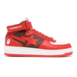 Bape Sta Hi M2 Red Shoes