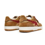 Bape Sta SK8 Low Brown Shoes