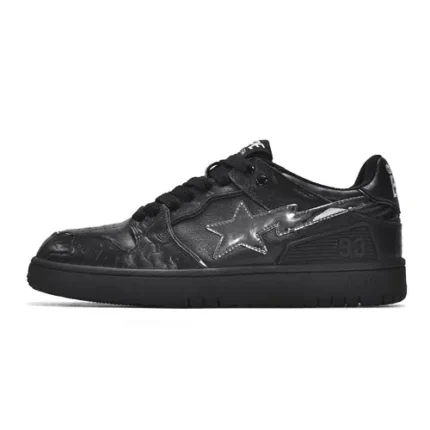 Bape Sta Low Black Shoes