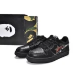 Bape Sta Low Black Shoes