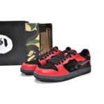 Bape Sta SK8 Low Brown-Red Shoes