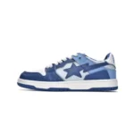 Bape Sta SK8 M2 Low Blue Shoes