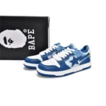 Bape Sta SK8 M2 Low Blue Shoes