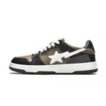 Bape Sta SK8 Low Brown-Red Shoes