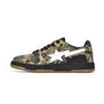 Bape Sta sk8 ABC Low Army Shoes