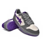 Bape Sta SK8 Low Mist Grey Shoes