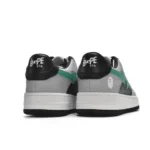Bape Sta Star Leather Patch Low Shoes