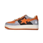 Bape Sta Low Orange Sneakers