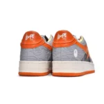 Bape Sta Low Orange Sneakers