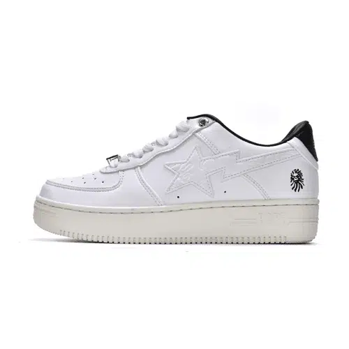 Bape Sta Low SK8 White Sneakers Bape Sta Low SK8 White Sneakers