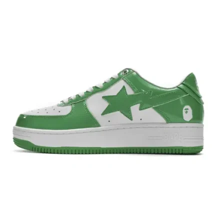 Bape Sta Patent Leather Low M2 Shoes