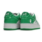 Bape Sta Patent Leather Low M2 Shoes