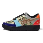 Bape Sta X Coach Low Multicolor Shoes