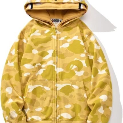 Bape Sta Duale Hat Camouflage Hoodie
