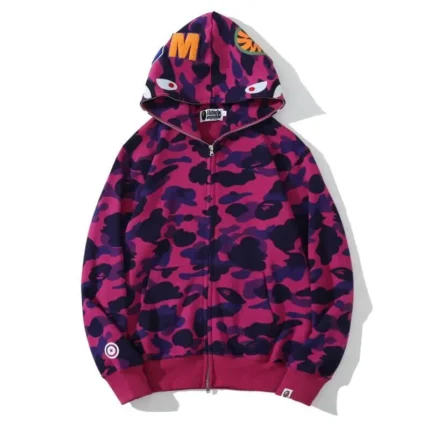 Bape Sta 1st Camo Zip Hoodie