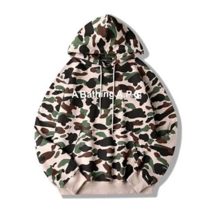 Bape Sta Bathing Ape Camo Pullover Hoodie