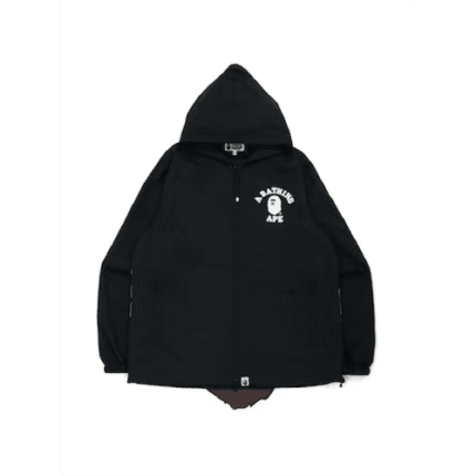 Bape Sta College Black Hoodie