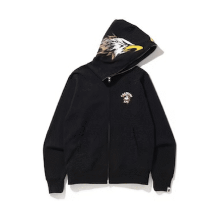 Bape Sta Eagle Head Full Zip Hoodie
