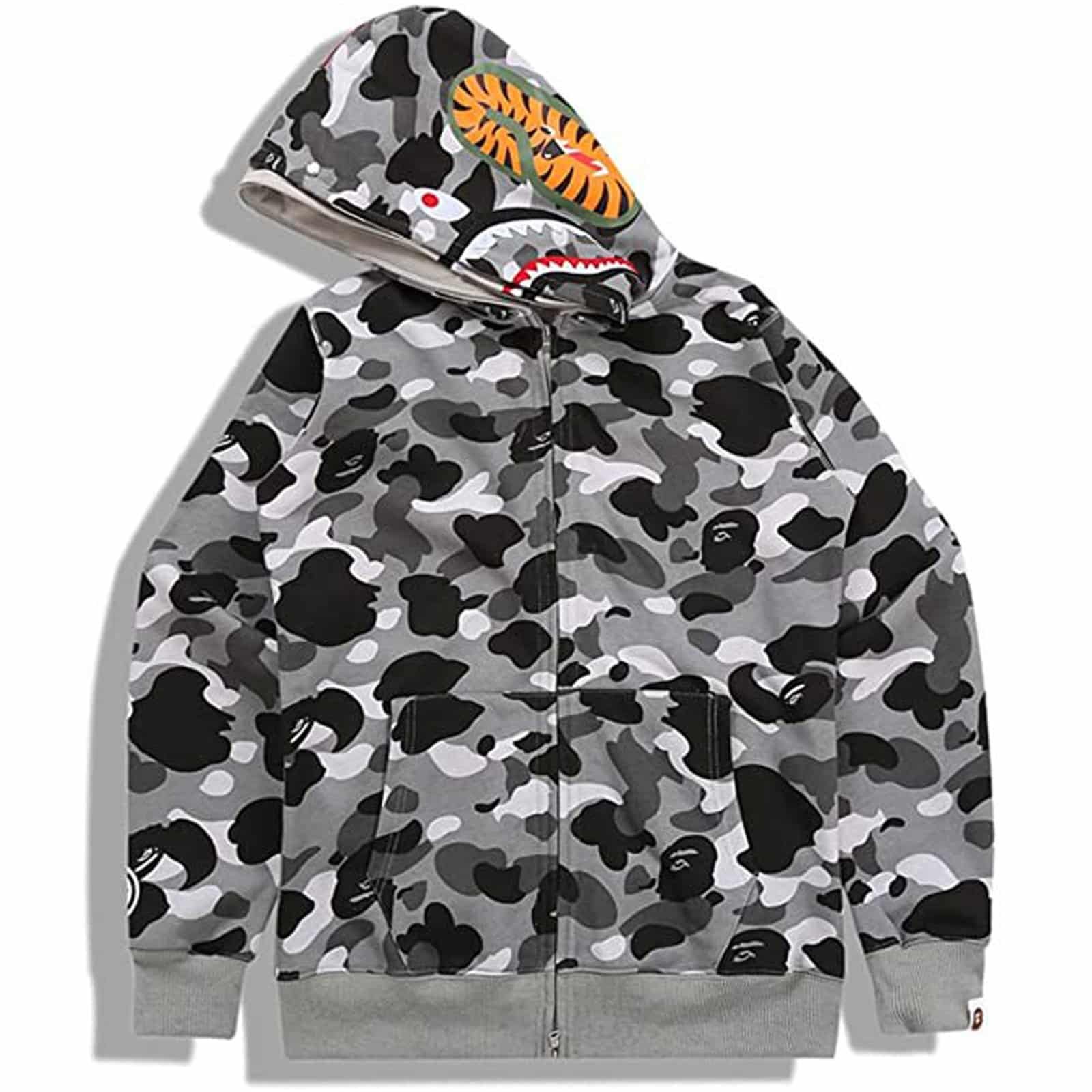 Bape Sta Camo Shark Hoodie Bape Sta Camo Shark Hoodie