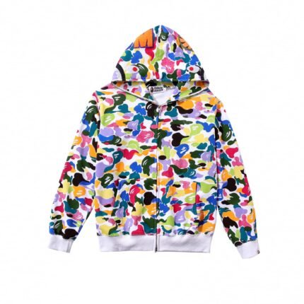 Bape Sta Multi Shark Full Zip Hoodie